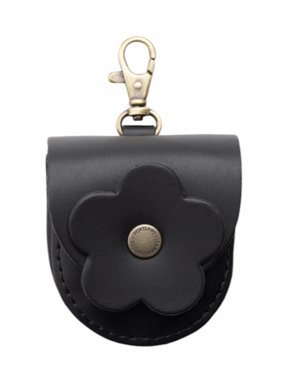 PORTLAND LEATHER Petunia Pouch Black